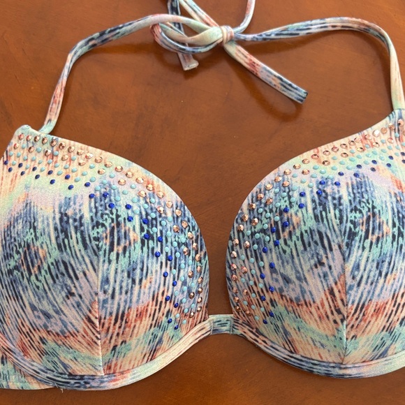 Extremely rare Victoria secret embellished push up bikini - Picture 2 of 9